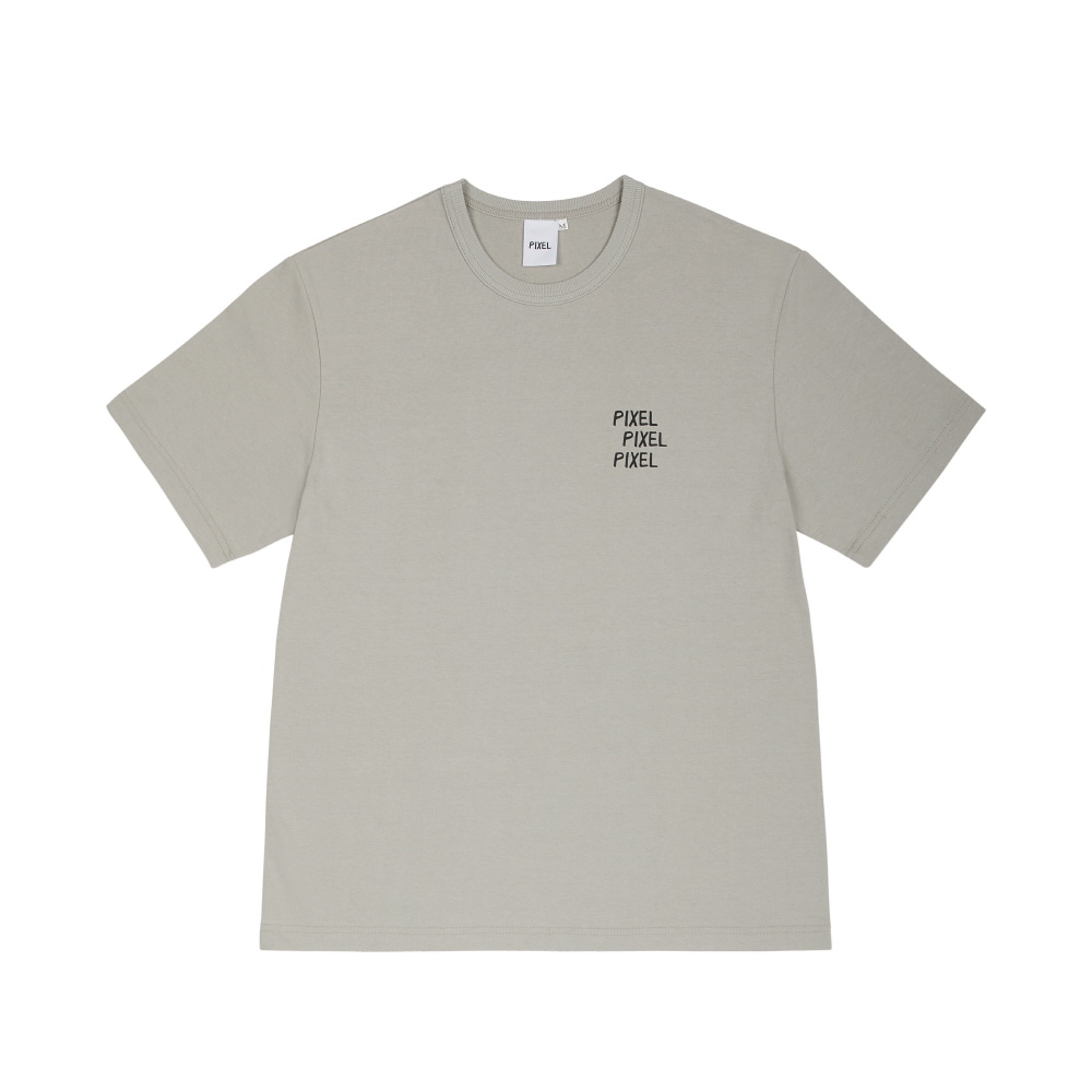 [Cham2 Edition] 픽셀 티셔츠 - Grey